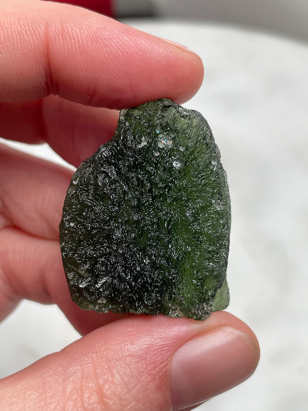 Thumbnail: Maly Chlum Moldavite 