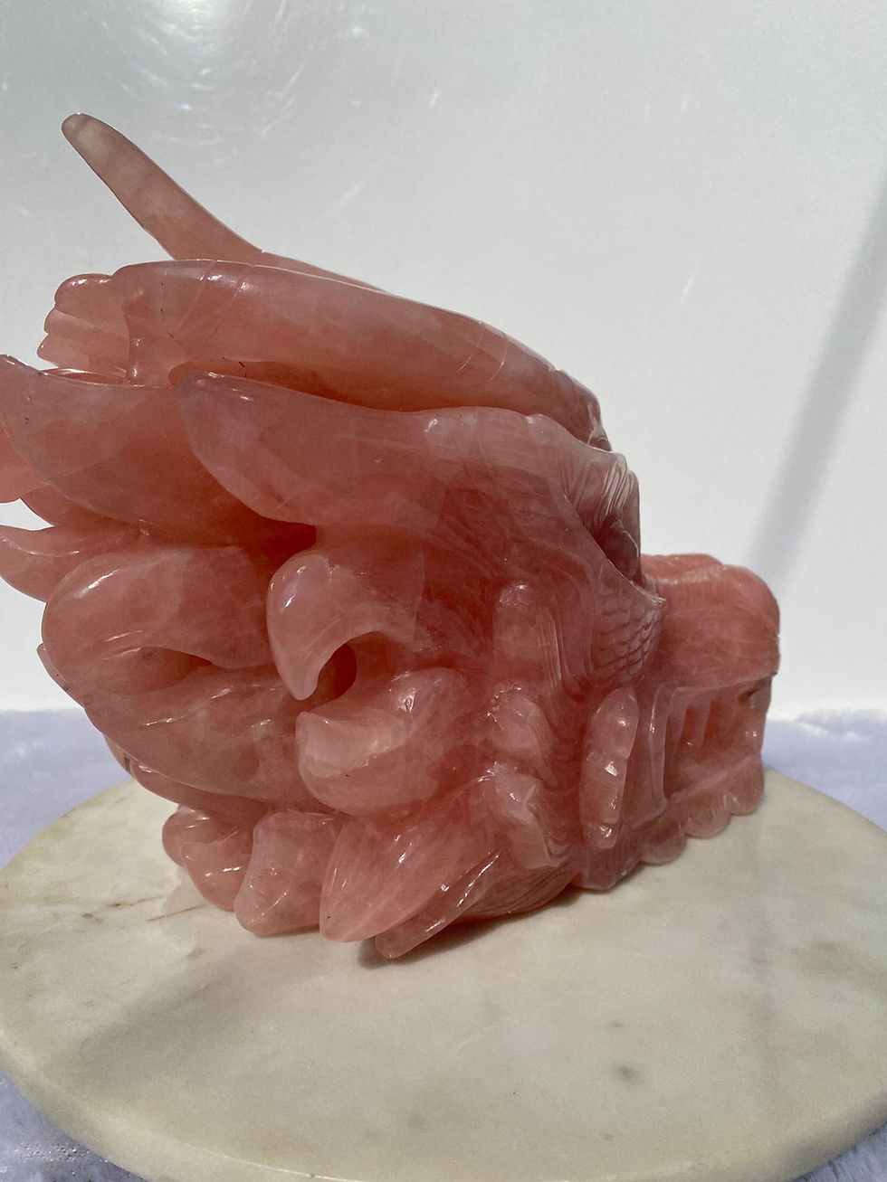 Thumbnail: Rose Quartz Dragon 