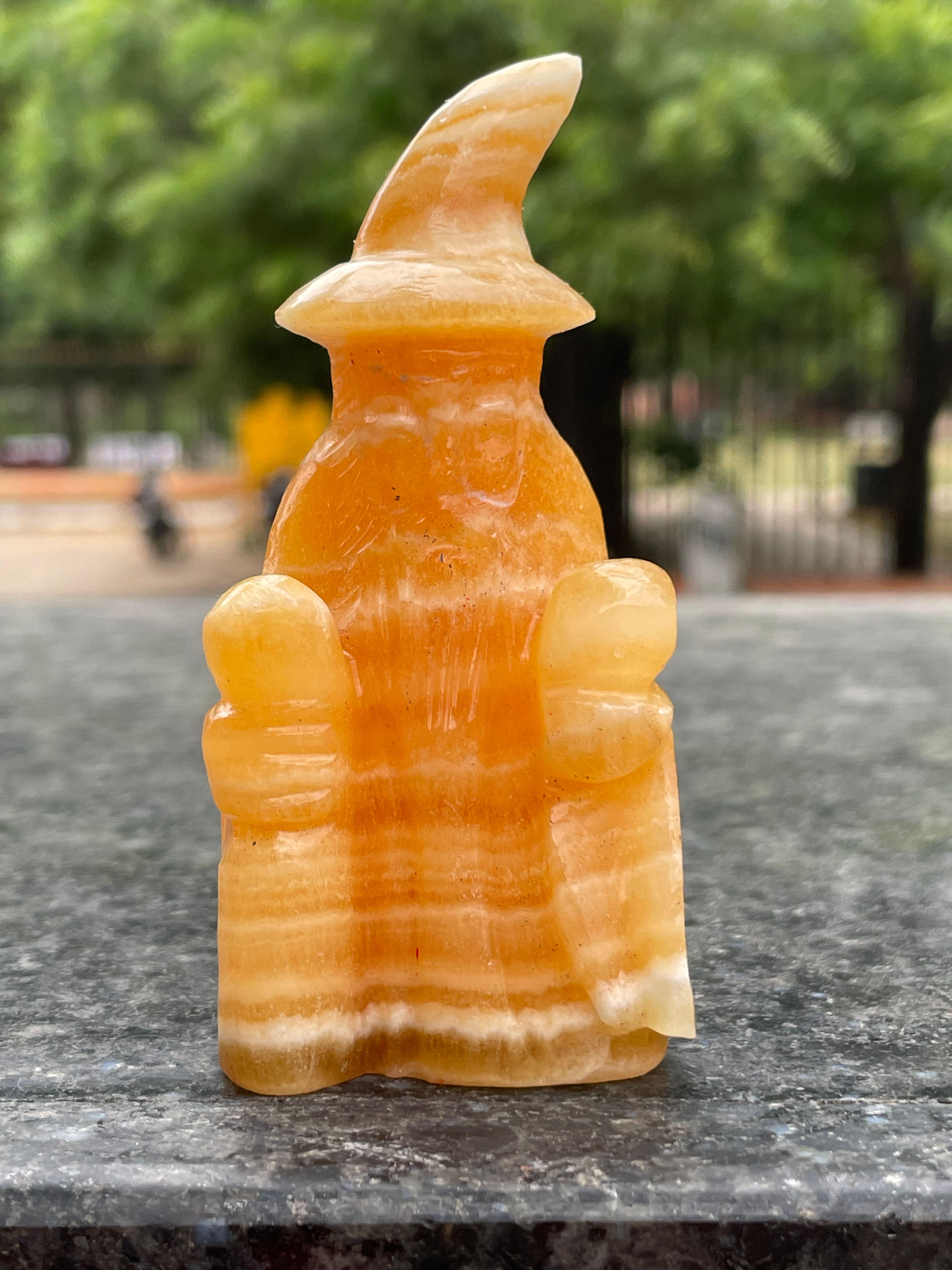 Orange Calcite Merlin