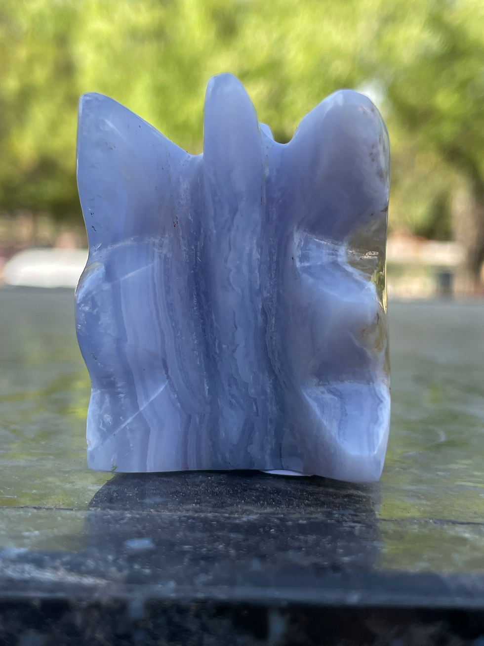 Miniaturbild: Blue Lace Agate Dragon