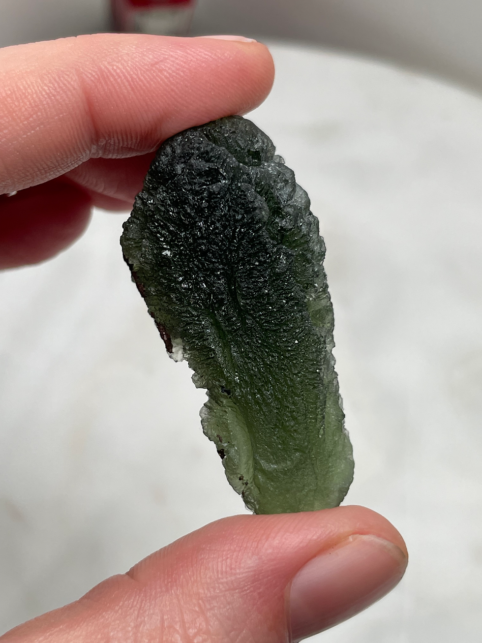 Thumbnail: Maly Chlum Moldavite (Drop)