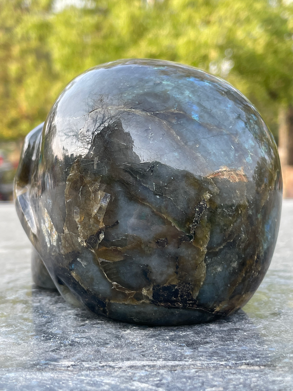 Miniatura: Labradorite Skull 