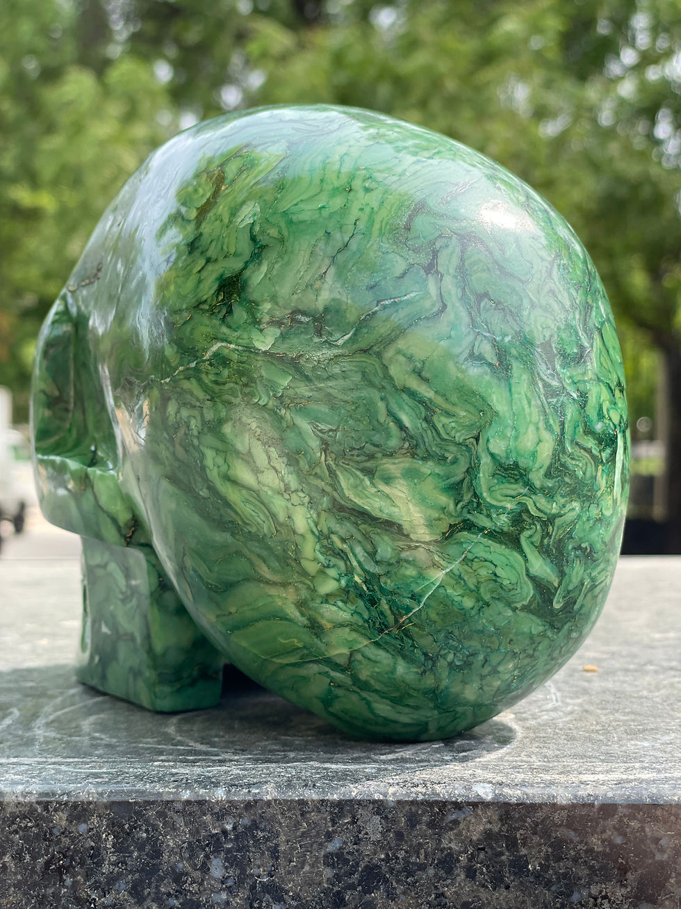 Miniatura: Verdite Skull