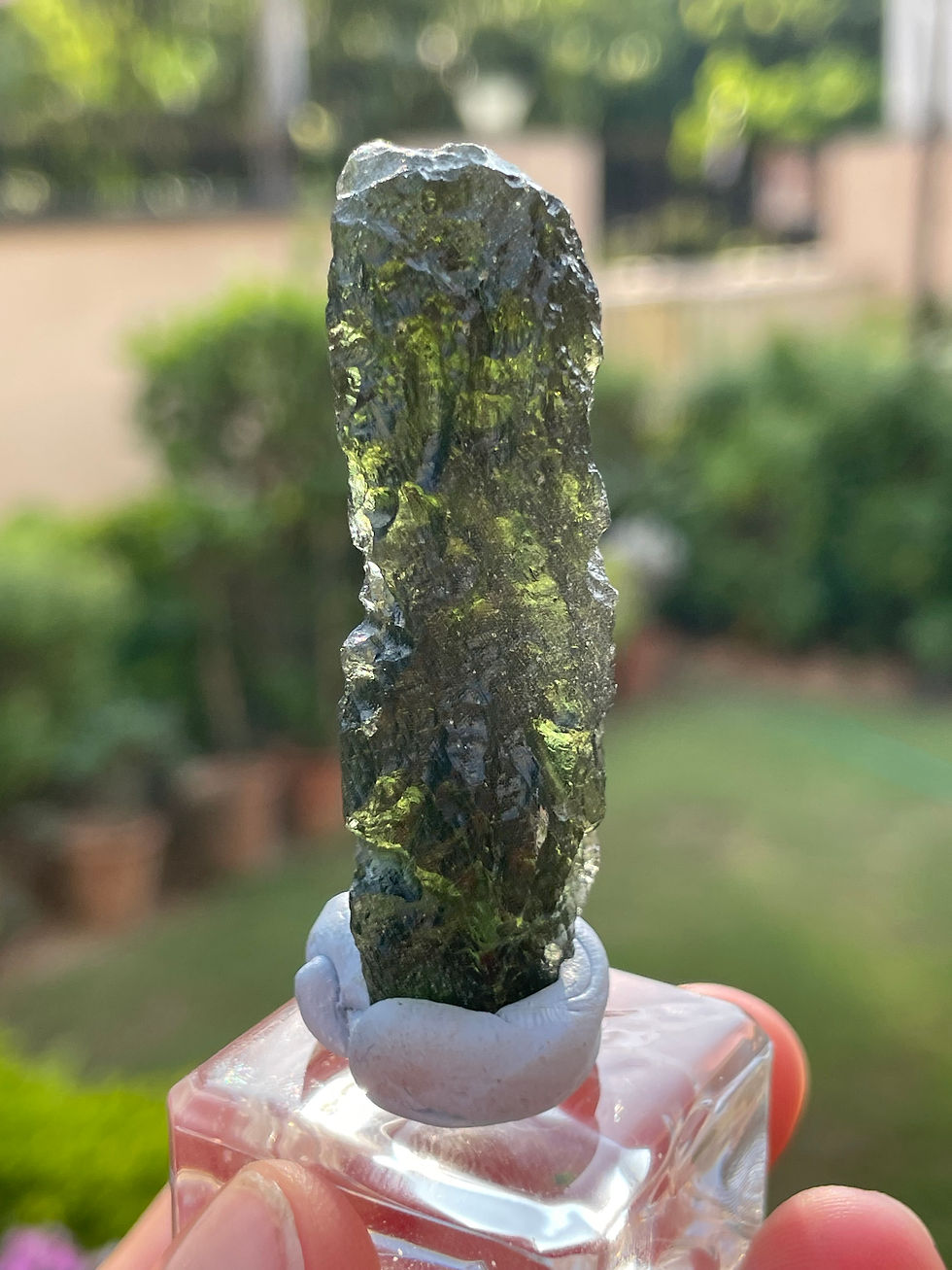 Miniatura: Moldavite 