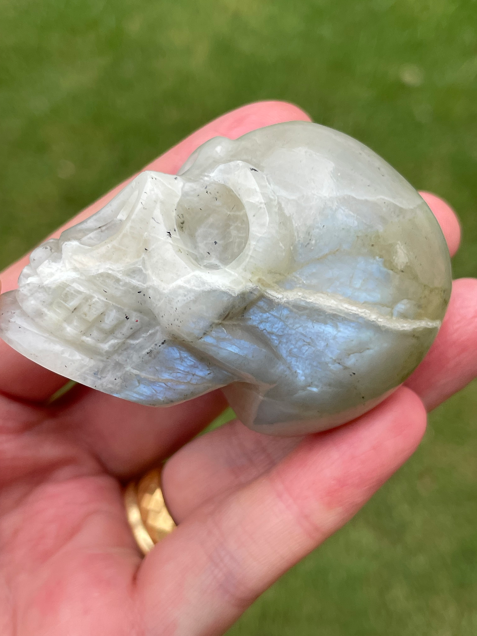 Thumbnail: Garnierite Skull 