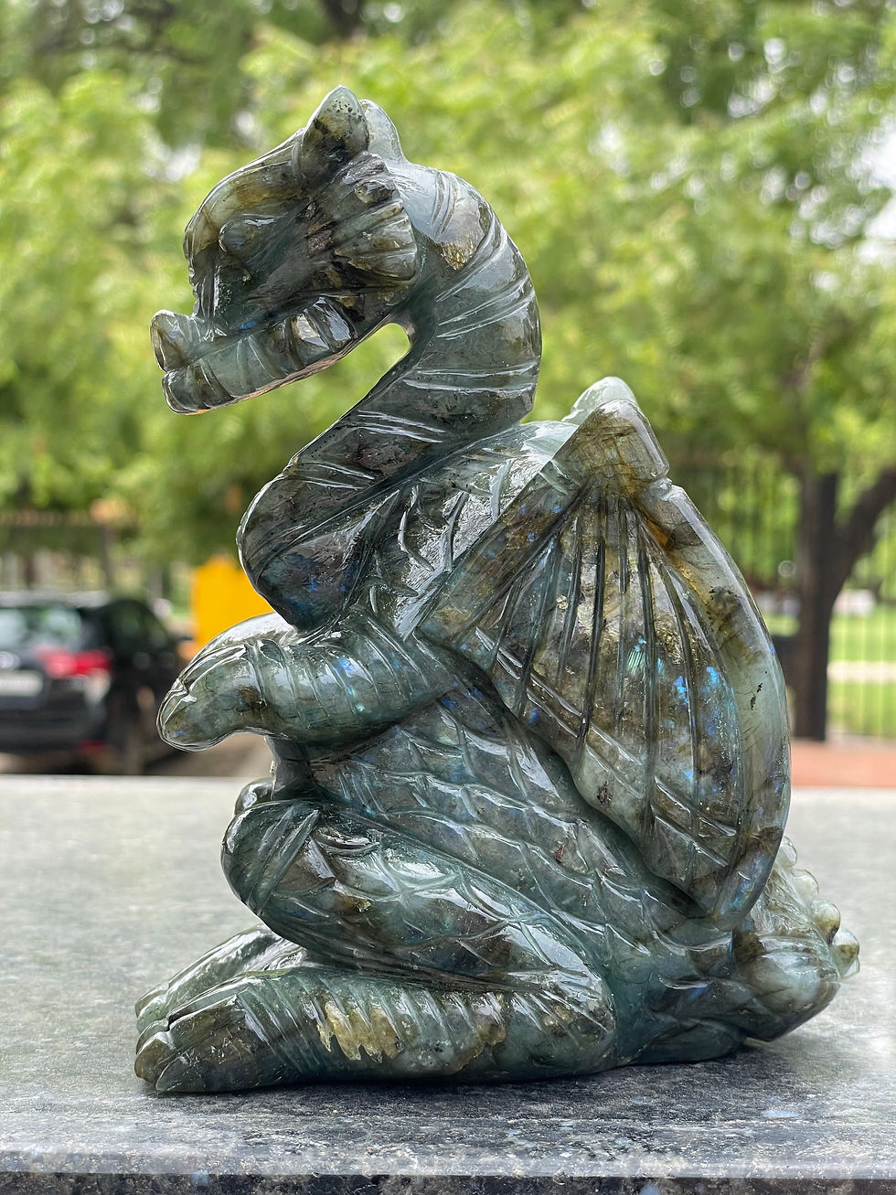 Миниатюра: Labradorite Dragon 