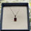 Миниатюра: Garnet Pendant 