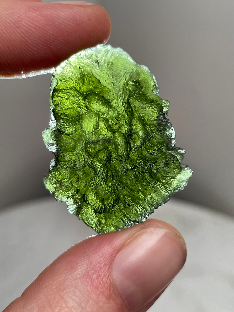 Thumbnail: Maly Chlum Moldavite 