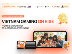 VIỆT NAM KHẲNG ĐỊNH VỊ THẾ TOP 2 TOÀN CẦU VỀ LƯỢT TẢI GAME MOBILE