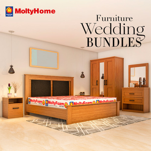Wedding Bed Room set MoltyFoam Islamabad