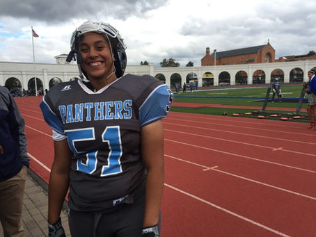 Newark girls tackle football and one of them makes histor
