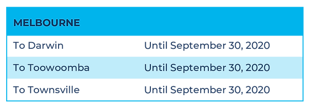Flight Schedule (MEL-NET to Sept 2020)_S