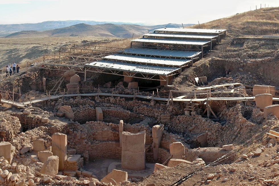 Göbekli Tepe, the ancient stone enclosures of the world's oldest known temple near Şanlıurfa