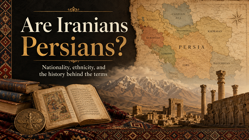 Are Iranians Persian?