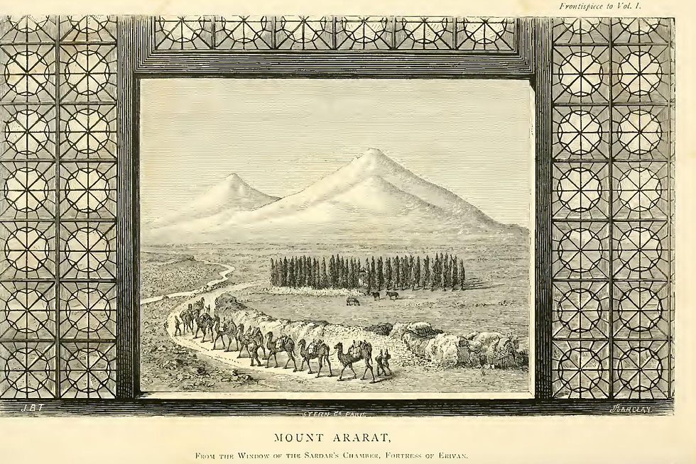 Mount Ararat (Çiyayê Agirî), the great peak that gives Ağrı province its Kurdish name