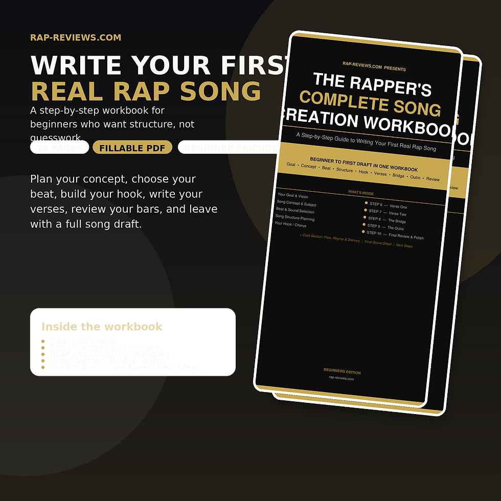 Thumbnail: The Rapper's Complete Song Creation Workbook