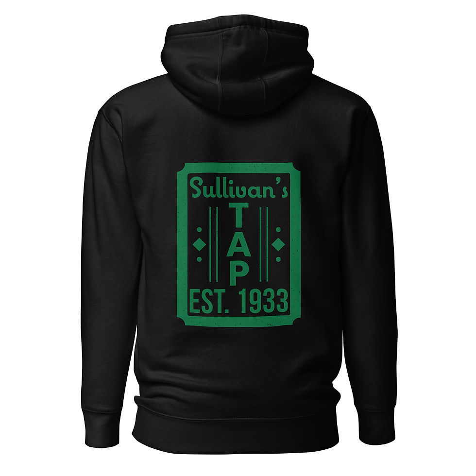Thumbnail: Unisex Hoodie Green Logo