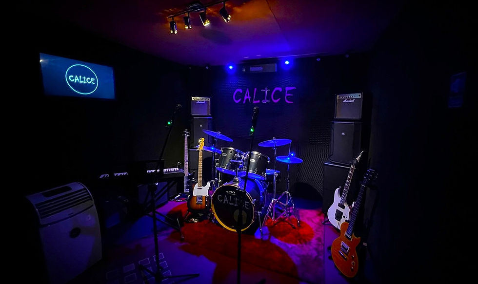 Estudio de Grabación y Sala de Ensayo Calice en La Molina - Ate Lima Perú - Sala 2