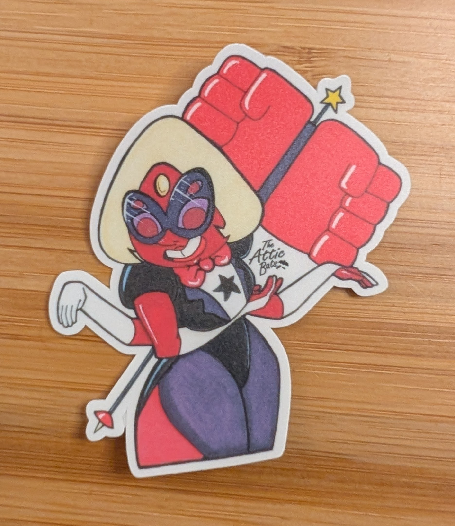 A Fusion Worth Applauding Sticker