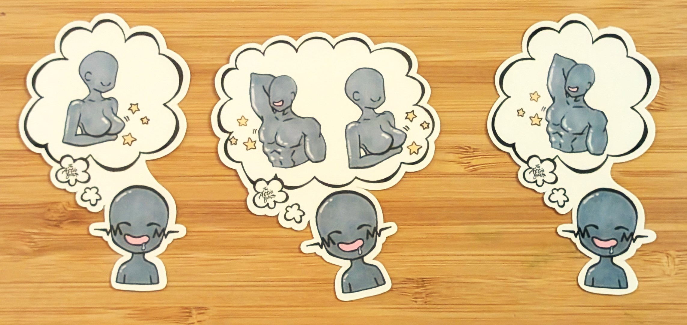 All About the Plot Stickers