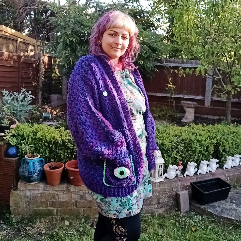 Thumbnail: CUSTOM Third Eye Cardigan