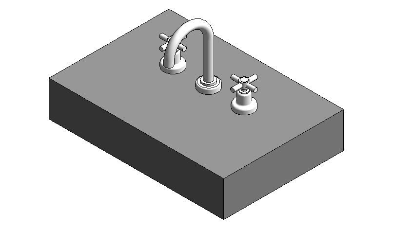 Lavatory Basin Mixer_Izy_1877.C37_Deck Mount