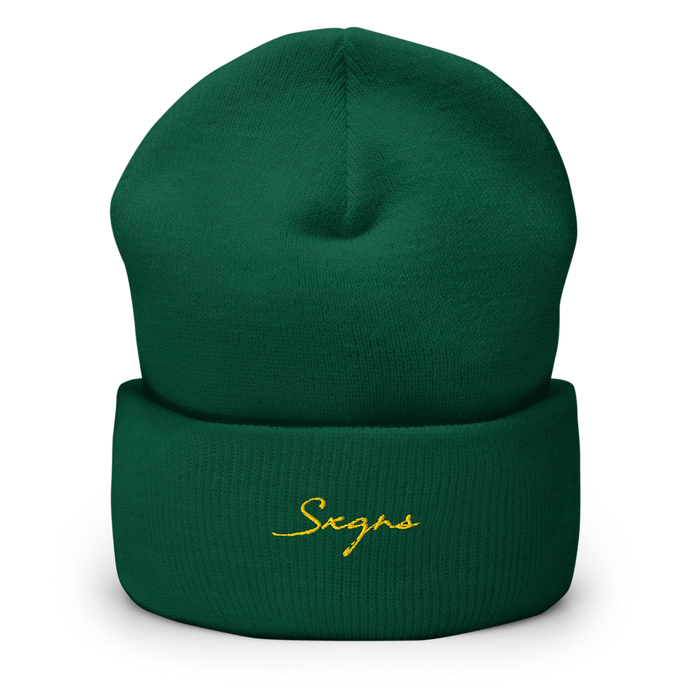 Thumbnail: SXGNS CUFFED BEANIE