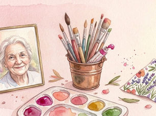 Création aquarelle sur mesure