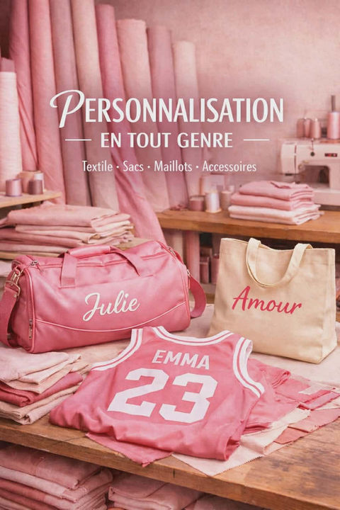 tous nos services, personnalisation, sublimation, mariage et évènements, couture, et ateliers créatifs a Robion en Provence