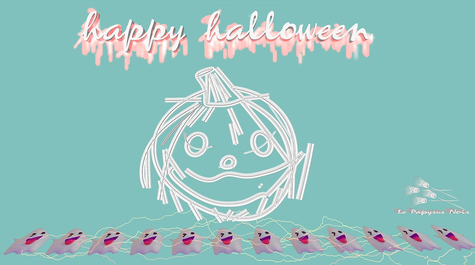 happy halloween carte de voeux vidéo
