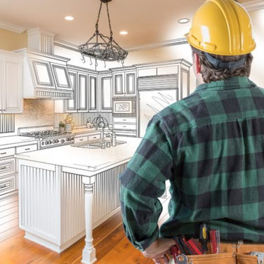 Custom luxury kitchen remodel in Sacramento with built-in cabinets and integrated storage solutions by GBG Construction Inc.
