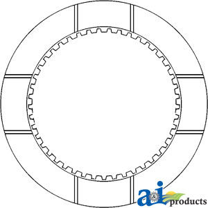 RE37011 Clutch disc