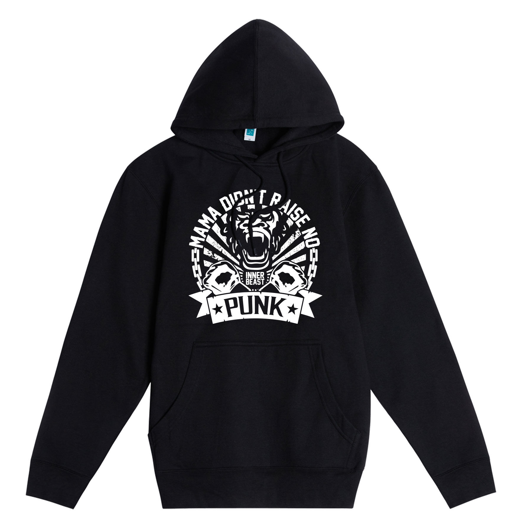 Mama Didn't Raise No punk Hoodie