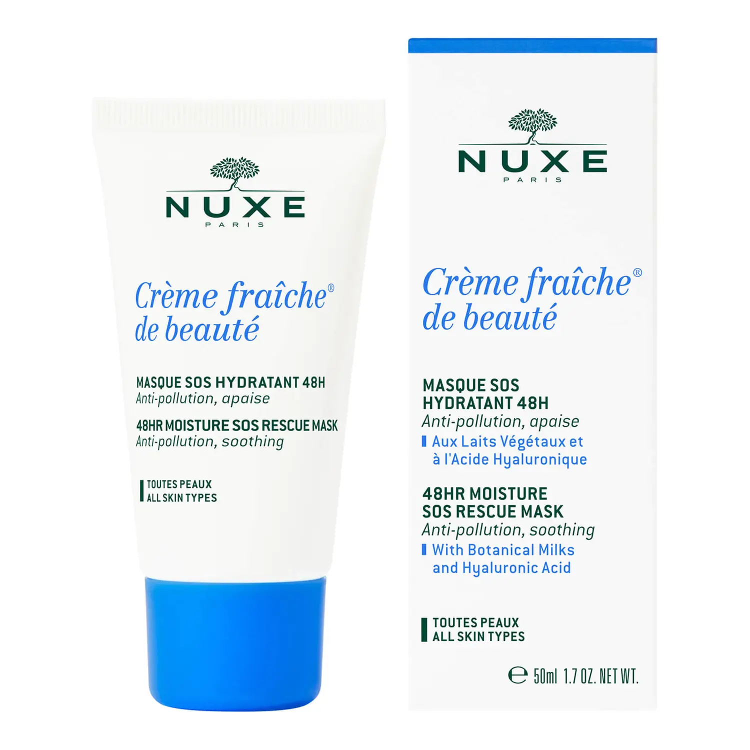 NUXE CREME FRAICHE DE BEAUTE MASQUE SOS HYDRATANT - 50 ML