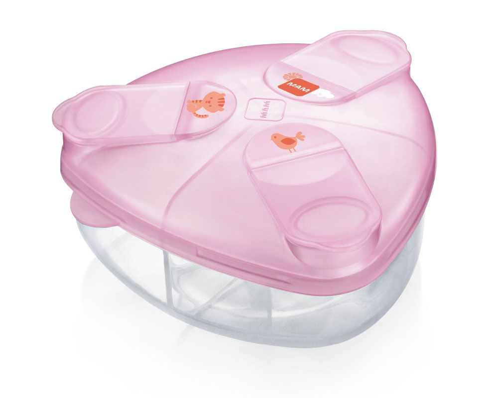 MAM BOITE DOSEUSE DE LAIT EN POUDRE ROSE - 40 G