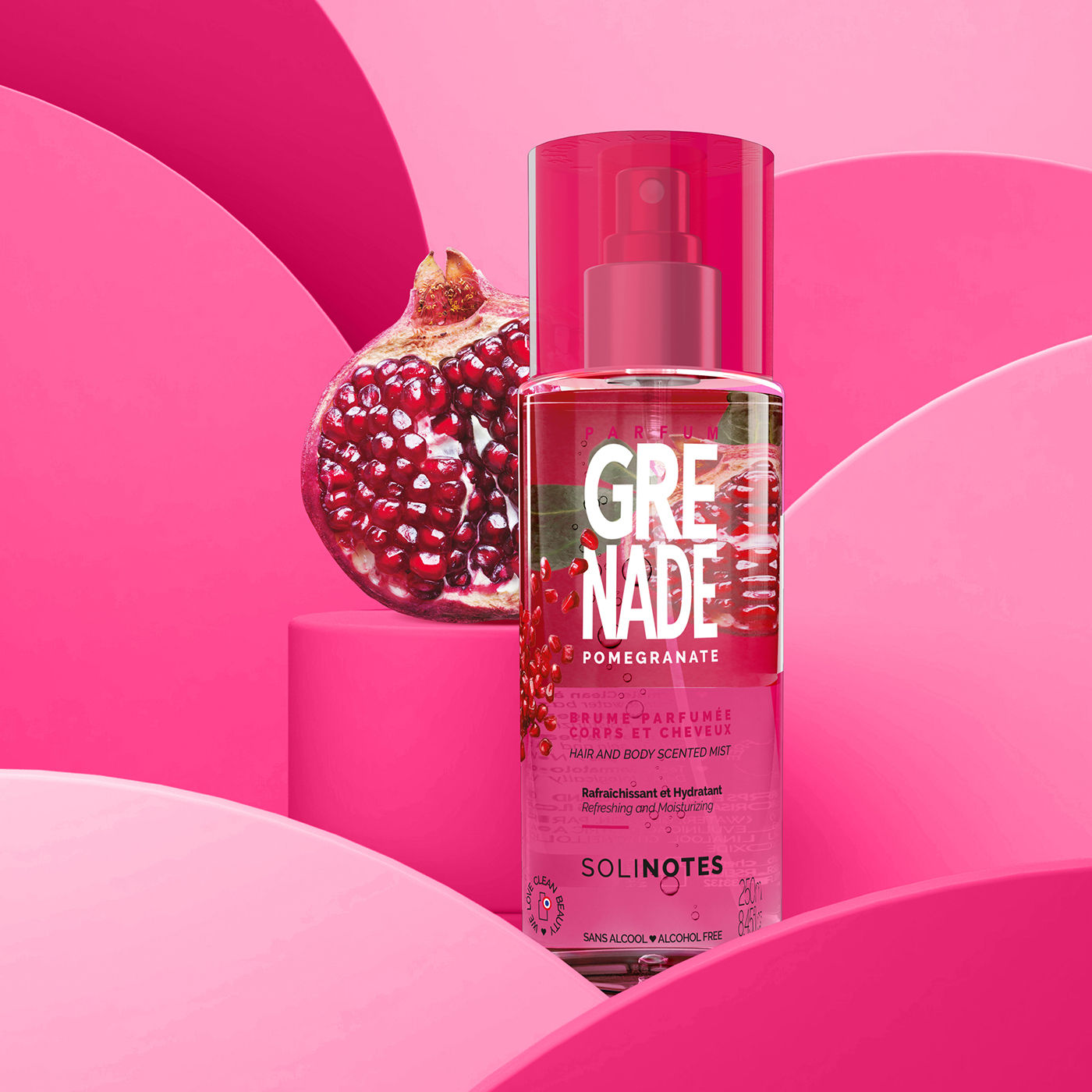 SOLINOTES BRUME PARFUMEE GRENADE - 250 ML