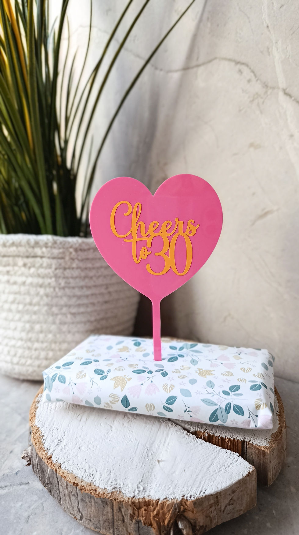 Thumbnail: Caketopper (te personaliseren)