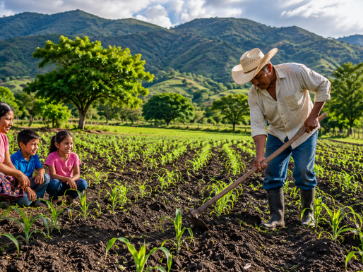 Las primeras lluvias traen esperanza al campo en comunidades de Asunción Mita