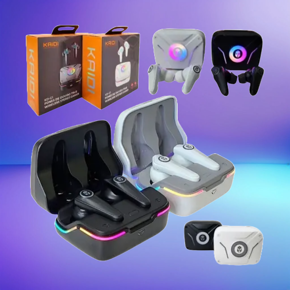 Miniatura: Fones De Ouvido Kaidi True  Wireless Stereo Gamer Kd-g1 C
