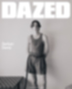Serkan Deniz on DAZED magazine cover David Luraschi photography