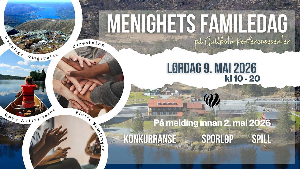 MENIGHETSDAG VÅR 2026