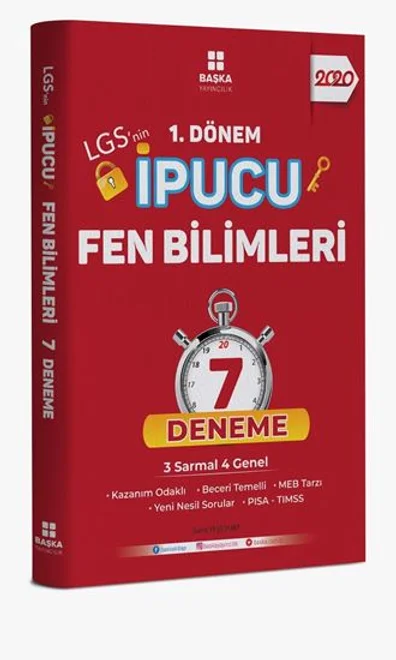1 Donem Ipucu Fen Bilimleri 7 Deneme Fkd Kitap