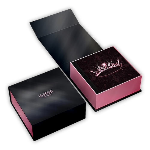 BLACKPINK - Boxset Trio THE ALBUM +Encarte Autografado UK
