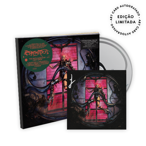 Lady Gaga 初回限定Chromatica 直筆サイン入りアートカード付 Lady Gaga 初回限定Chromatica 直筆サイン入りアートカード付