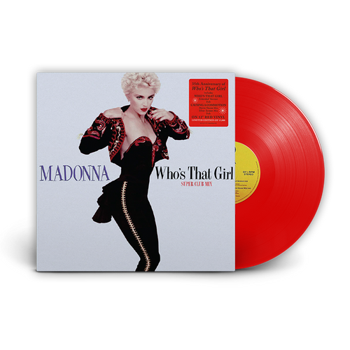 新品　マドンナ　Who's That Girl EP　RSD 限定カラーレコード 新品 マドンナ Who's That Girl EP RSD 限定カラーレコード