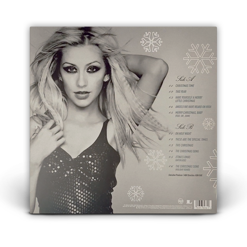 Miniatura: Christina Aguilera - LP My Kind Of Christmas Limitado Prata Vinil