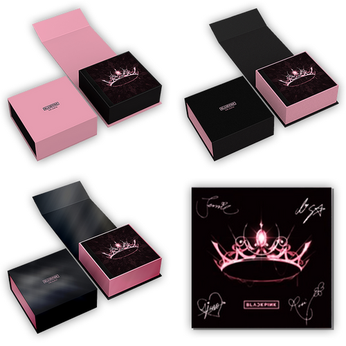BLACKPINK アルバムセット BLACKPINK - Boxset Trio THE ALBUM +Encarte Autografado UK