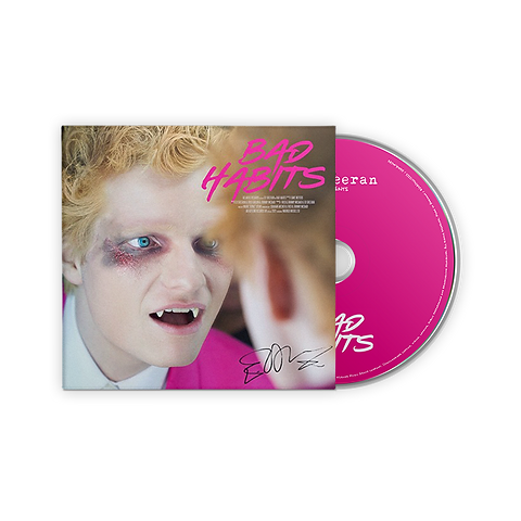 直筆サイン入り Ed Sheeran Bad Habits シングルCD Ed Sheeran - CD Single Autografado Bad Habits | Mistura POP