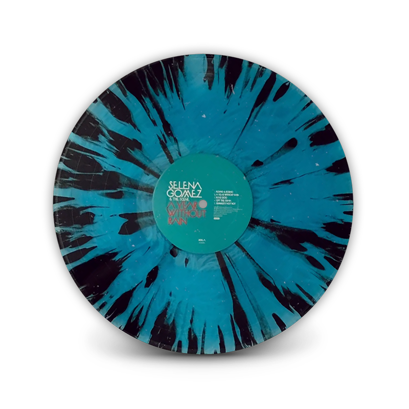 Miniatura: Selena Gomez - LP A Year Without Rain Limitado Azul Splatter Vinil
