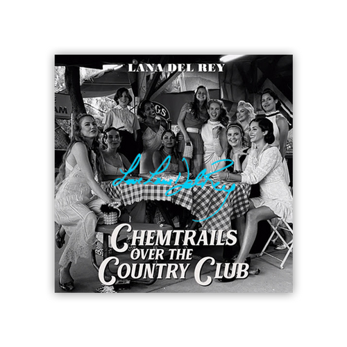 Lana Del Rey Chemtrails Over the 直筆サイン Lana Del Rey - Cassete Chemtrails Over the Country Club #2+